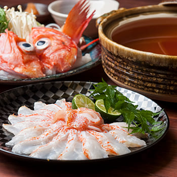 釣りきんきのしゃぶしゃぶ