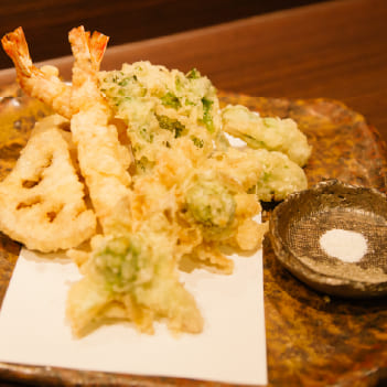 季節の天ぷら各種